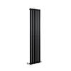 Black Designer Radiator Vertical Horizontal Flat Panel Single Double Modern Rads