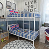 Metal Single & Triple Bunk Beds Frame Double & Single Kids Bedroom Furniture UK