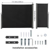 Patio Retractable Side Awning Outdoor Privacy Screen Windscreen Sunshade Blind