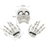 Men's Halloween Scream Horror Ghost Face Mask Hooded Costume Cosplay Fancy Dress