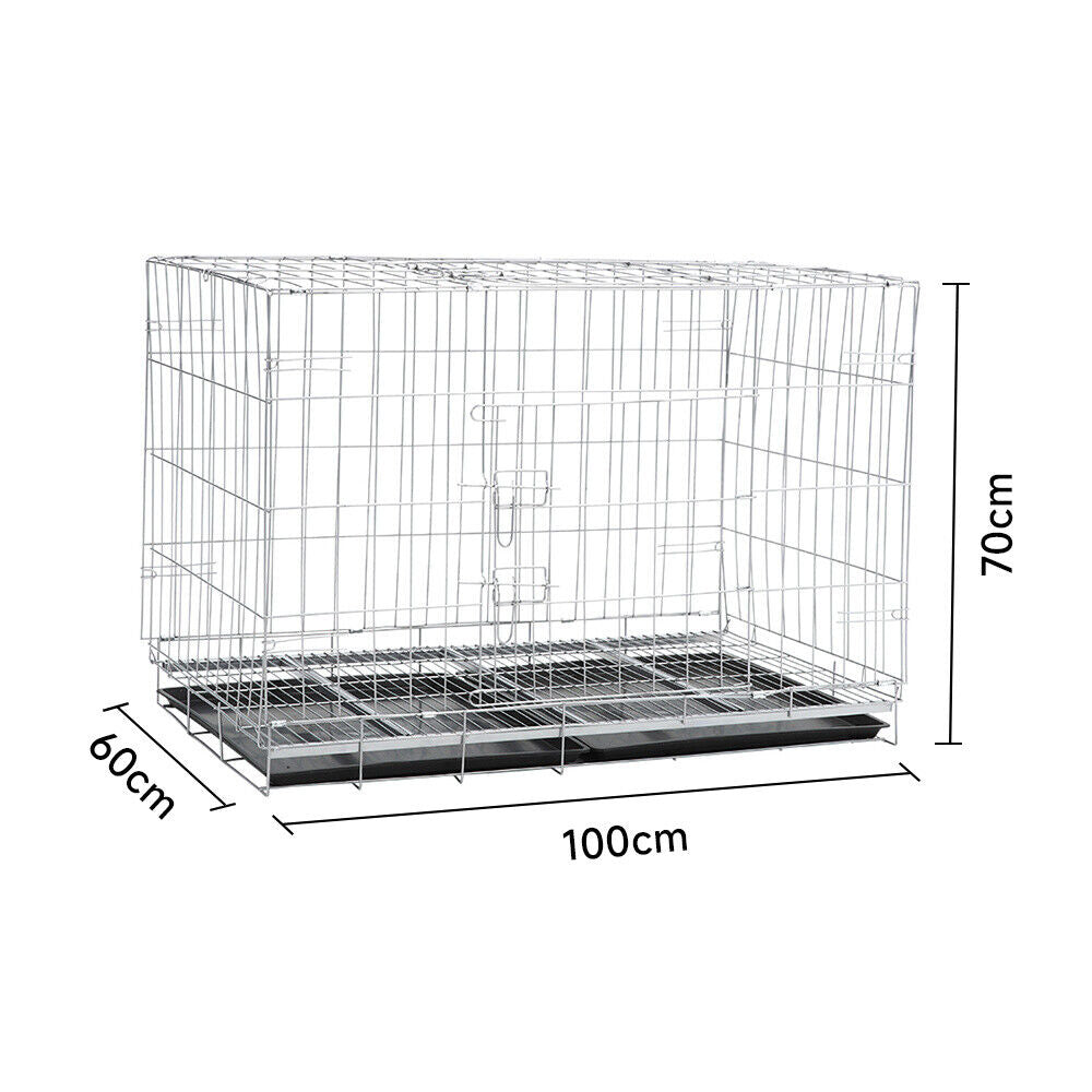 Small Animals Cage Pet Crate Carrier Rat Ferret Chinchilla Tiered MetalWire Cage