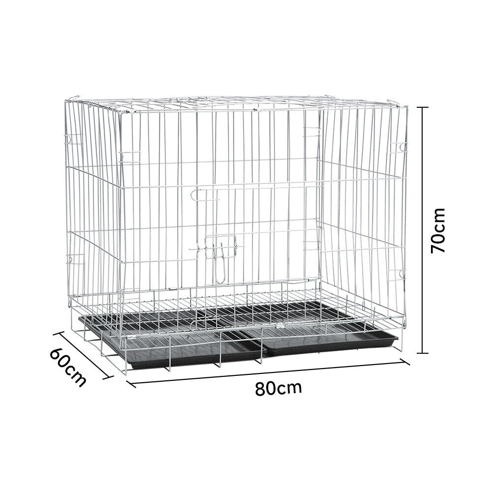 Small Animals Cage Pet Crate Carrier Rat Ferret Chinchilla Tiered MetalWire Cage
