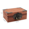 Retro Wood Treasure Box Chest Trunk Jewelry Gift Storage Case with Metal Lock UK
