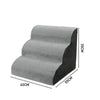 Portable Dog Stairs Ladder Pet Ramp Washable Anti Slip Step Stairs 2/3/4 Steps