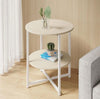 Led Coffee Table With 2 Drawer Storage, High Gloss Coffee Table For Living Room
