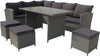 Rattan Outdoor Garden Furniture Conservatory Corner Sofa Patio Set 9 Seater