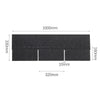 18PCS Self-Adhesive Asphalt Shingles Felt Roofing Shingles Shed Roof Sheet Tiles