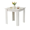 Modern 110/75cm Wooden Dining Table for Dining Room Kitchen for 2-6 People