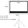 50-120'' Electric Manual / Motorised / Tripod Projector Screen Home Cinema HD TV