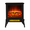 NEW Electric Fireplace Heater Black Stove w/ LED Flame Effect Freestanding