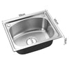 Undermount/Inset Kitchen Sink w/ Drainer Fittings Single/Double Bowl Campervan