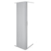 Tambour Shower Room Door 2000mm x 600mm Waterproof Campervan Motorhome Track Kit