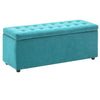 Large Chesterfield Storage Ottoman Bench Box Widnow Seat Stool Bedroom Footstool