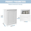 Bathroom Bedroom Cabinet Shelf Cupboard Storage Unit Free Standing Floor Wall