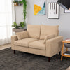 Panana 2 Seats Loveseat Couch Sofa Ottoman Upholstered Furniture for Small Space