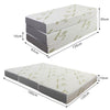 Economy 10cm Folding Mattress, Tri-fold Mattress with Memory Foam and Ultra Soft