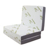 Economy 10cm Folding Mattress, Tri-fold Mattress with Memory Foam and Ultra Soft