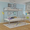 Metal Single & Triple Bunk Beds Frame Double & Single Kids Bedroom Furniture UK