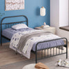 Simple Budget metal bed Single bed Frame w/Mattresses Option Bedroom Furniture