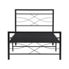 Simple Budget metal bed Single bed Frame w/Mattresses Option Bedroom Furniture
