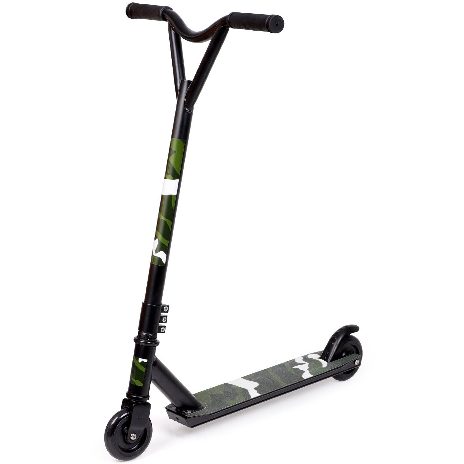 100/200mm WheelsFolding Kick Push Scooter Teens Adult Ride on Adjustable Height