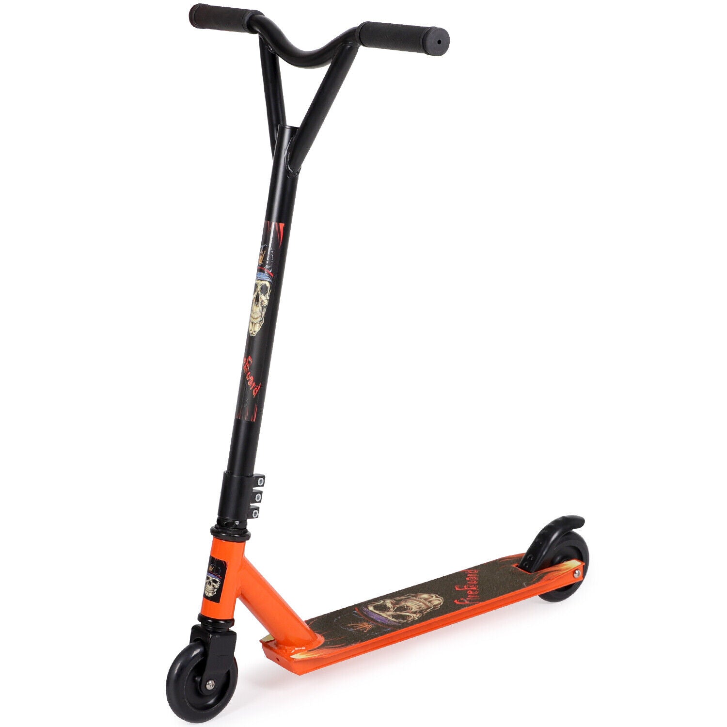 100/200mm WheelsFolding Kick Push Scooter Teens Adult Ride on Adjustable Height