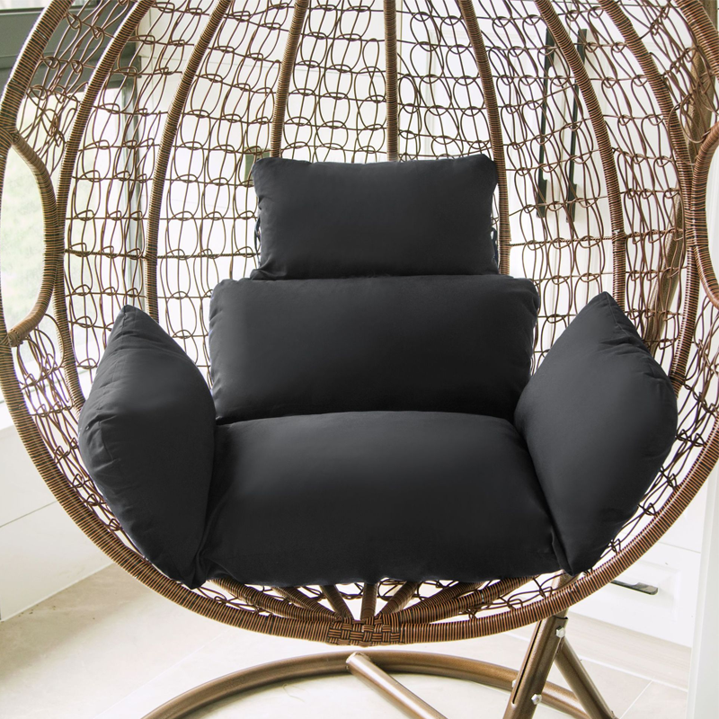 Garden Hanging Swing Egg Chair Cushion Pad Replacement Indoor Outdoor Seat Mat