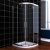 Quadrant Shower Enclosure Offset Sliding Door 6mm Tempered Glass Cubicle Screen