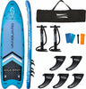 SUP Inflatable Stand up Paddle Board Kayak Seat & Accessories 10'8 & 12'6 Blitz