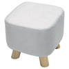 PU/Velvet Ottoman Footstool Pouffe Bench Foot Stool Living Room Sofa Side Seat