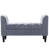 Chesterfield Storage Bench Footstool Bed End Window Seat Hallway Shoe Stool