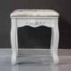Modern Wood Dressing Table Stool Makeup Desk Stool Mirror/Drawer/Shelf Vanity