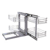 Blind Corner Pull Out Larder Kitchen Pantry Cupboard Cabinet Storage Organiser