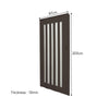 Folding Door Bi Fold Wood Effect Accordion Doors PVC Sliding Panels Room Divider