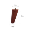 Set of 4 Oak Wood Furniture Legs Feet 10° Angled Oblique Tapered Stand Hoolder