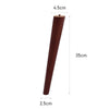 Set of 4 Oak Wood Furniture Legs Feet 10° Angled Oblique Tapered Stand Hoolder