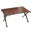 Camping Folding Table Portable Outdoor Picnic Garden Catering Table Desk Wooden
