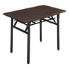 Folding Computer Desk Wooden Foldable Study Writing Table Laptop Home Office PC