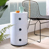 Corner Storage Cabinet Table Side End Stand Bedroom Bedside Storage Furniture