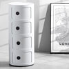 Corner Storage Cabinet Table Side End Stand Bedroom Bedside Storage Furniture