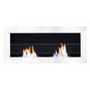 Bio Ethanol Fireplace Modern Wall Biofire 2/3 Burner Fire Place With Glass Panel