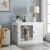 Furniture Style Dog Crate, Puppy Cage End Table, Pet Kennel House with Doors