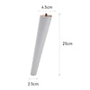 Set of 4 Oak Wood Furniture Legs Feet 10° Angled Oblique Tapered Stand Hoolder