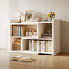 Expandable Bamboo Desktop Bookshelf Desktop 3/4 Storage Rack Organizer Bookcase