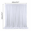 20FT 10FT 7FT Silk Backdrop Curtain Wedding Photo Drape Wall Window Venue Decor