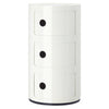 Round Storage Unit Bathroom Cabinet Chest Cupboard Side Table Vintage Postbox UK