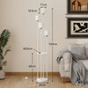 Floor Lamp with Shelf Standing Light Lamp 3/4 Lampshade Bedroom Living Room