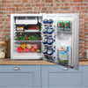 Panana 46/70 L Mini Fridge Black Counter Top Small Refrigerator Drinks Cooler
