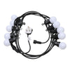 10/15/20/30M Garden Mains Powered Outdoor Light String LED Bulbs Festoon Party