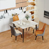 Heavy Duty Marble Slate Kitchen Dining Table Indoor Outdoor CounterPub Bar Table